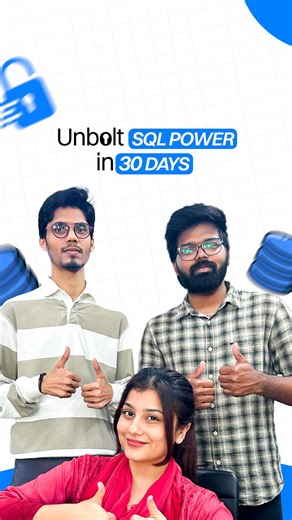 Newton School | Build a Tech Career  on Instagram: "Power up your SQL game in just 30 days! Ready to transform your data skills? Comment “SQL” below, and we’ll send you the link! #data #datascience #code #coder #coding #sql #resource #tips #career #newtonschool"