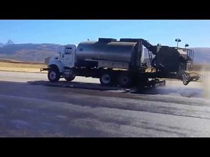 GSB-88® Application w/Sand on Idaho Airport Runway - Asphalt Systems, Inc.®