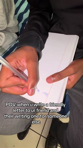 Writing a Friendly Letter to a Friend