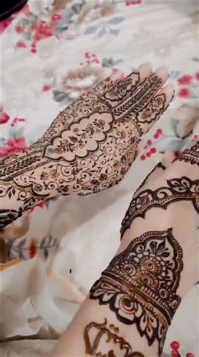 new mahndi 💫 #bridalmehndi #mehndidesign #shorts
