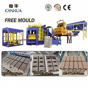 [Hot Item] Qt6-15 Automatic Hydraulic Fly Ash Cinder Color Paver Block Brick Making Machine Various Paving Machine