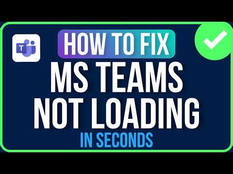 TEAMS NOT LOADING 2026 [FIXED] | How to Fix Teams Image Not Loading Problem