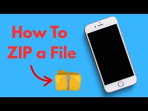 How To Create Zip File On iPhone (iOS 26)