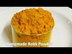 Homemade Haldi Powder | हल्दी पाउडर घर में कैसे बनाए आसान तरीक़े से | Easy Recipe