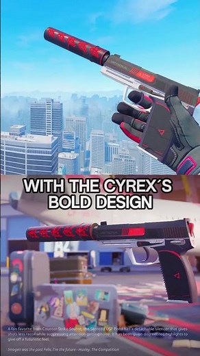 USP-S Cyrex x 3DMAX | #cs #cs2 #combo #update