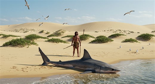 Neolitickí obyvatelia Arábie lovili žralokov, zistili českí vedci