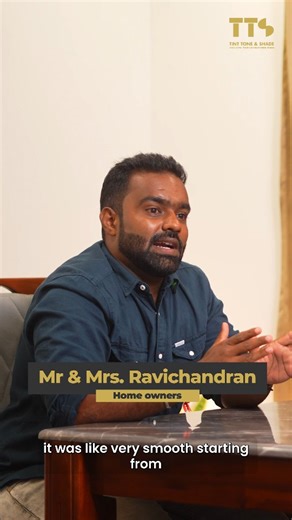 TINT TONE & SHADE INTERIORS | CHENNAI on Instagram: "Client Testimonial: Smooth Interior Design Experience with Tint Tone and Shade (interior design testimonial, home interior review, tint tone and shade interiors, modular home interiors, tv unit design india, bedroom interior design, customised interiors, interior designers in india, turnkey interior solutions, residential interior design, home renovation india, best interior designers, client review interiors, modern home interiors)"