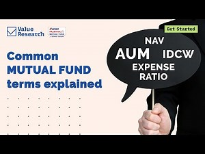 GET STARTED: Common Mutual Fund terms explained | Mutual Funds Terminology