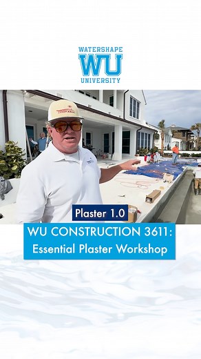 🔥 Perfect your plaster game at The Pool & Spa Show 2025! 🏗️ Essential Plaster Workshop teaches you application techniques, plaster chemistry, and start-up practices to deliver flawless finishes every time. Whether you're a seasoned builder or new to the trade, this is your chance to elevate your skills and craftsmanship. 💪 Build confidence. Master your craft. Set yourself apart. 📅 Jan 26-28 in Atlantic City. 🔗 Click the link in bio to learn more! #WatershapeUniversity #PlasterWorkshop #Pool