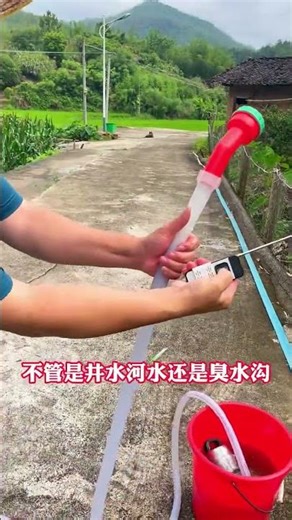 I use this topump water for irrigation inthecountryside #pump#drought-resistant irrigation#waterpump