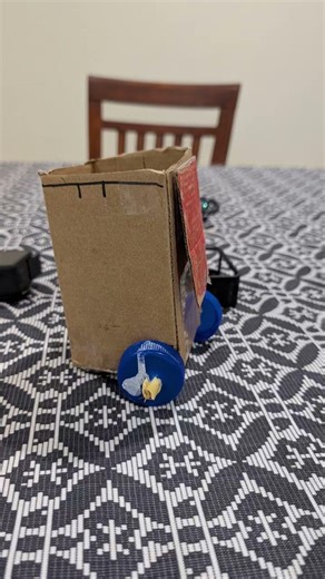 mini bin I made from scratch