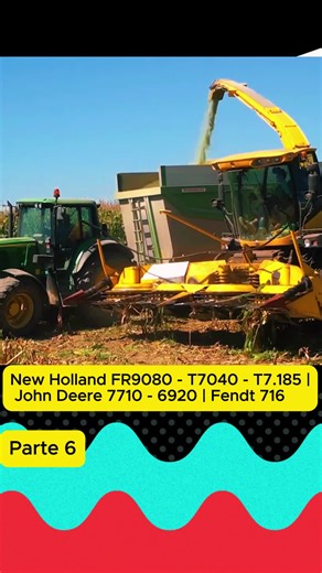 Explore the New Holland FR9080 and John Deere Models