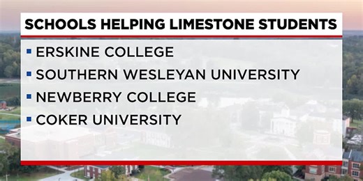 SC colleges stepping up to help Limestone University students transition