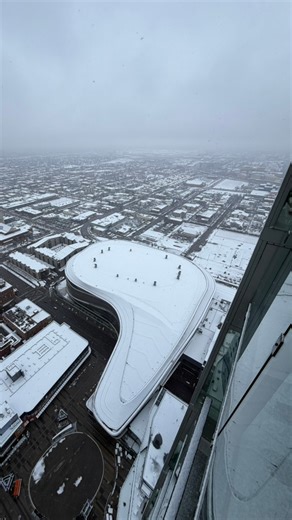 November 07, 2025 - First Snowfall in Edmonton 💙 #edmonton #alberta #canada #winter | Explore Alberta