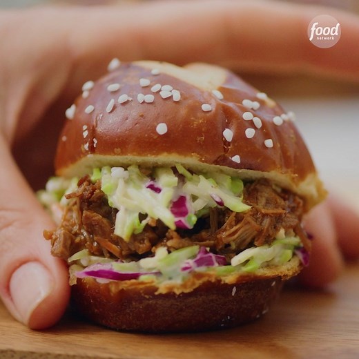 482K views · 1.3K reactions | Barbecue brisket is ready in a fraction of the time in the Instant Pot  Load it up into pretzel bun sliders for summer entertaining! Get the recipe: https://foodtv.com/38zIMqJ | Food Network | Facebook