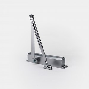 [Hot Item] No-Digging Wooden Door Hydraulic Patch Fitting Floor Spring Door Closer with Accessories