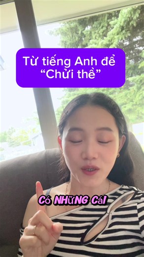 Từ tiếng Anh dùng để chửi người khác
