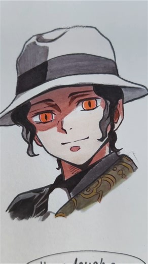 MUZAN thumb dance 😶#demonslayer #muzan #shorts #trending #viral #art