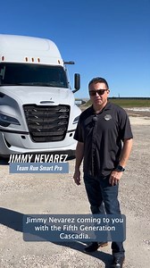12K views · 148 reactions | Fuel is one of the largest expenses for fleets and drivers. In this video, Team Run Smart Pro Jimmy Nevarez breaks down how the Fifth Generation Cascadia helps reduce fuel consumption with smart aerodynamics and a potent Demand Detroit powertrain. Built to optimize airflow and boost efficiency, the Max Aero Bumper and wheel well closeouts enhance your performance. Find this video and more from Team Run Smart on our YouTube channel. | Freightliner Trucks | Facebook