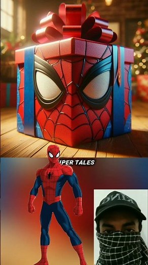 superheroes but gift box 🎁 Marvel and DC All characters #marvel #avengers #spiderman #shorts