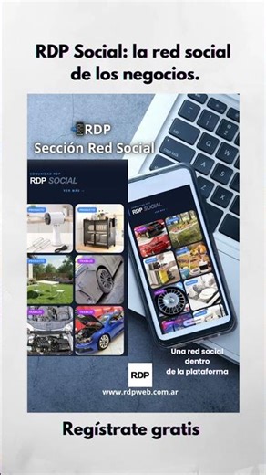 👉 RDP Social: la red social de los negocios.