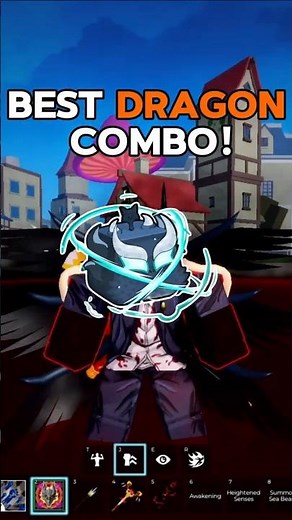 Insane Best Dragon Combo in Blox Fruits Ever !!🐉🔥