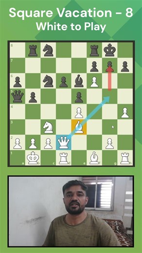 Square Vacation - 8 | chessshort | chessreel