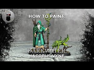 Contrast+ How to Paint: Darkwater – Jacobus Vyne, The Jade Wizard