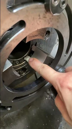 Boring Soft Jaw By Forming Ring #expert #goodjob #work #machine #cnc #engineering #thailand #reels