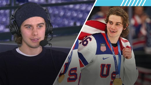 Jack Hughes always dreamed of his gold medal moment