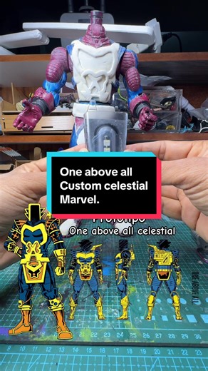 Custom Celestial Marvel: The One Above All Prototype