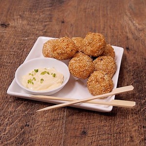213K views · 195 reactions | Irresistible shrimp balls wrapped in sesame | Flavors | Facebook