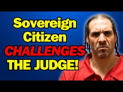 Sovereign Citizen Has The Most Hilarious Courtroom Meltdown