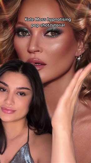 Kate Moss Hypnotising Pop Shot Tutorial with Charlotte Tilbury Products
