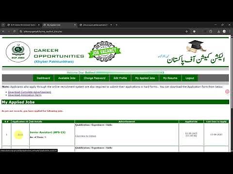 How to Apply for Election Commission of Pakistan (ECP) Jobs 2025 & Send Documents Step-by-Step Guide