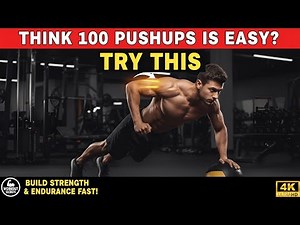 100 Pushups Challenge | Think You’re Strong? Try This Ultimate Pushup Transformation Workout