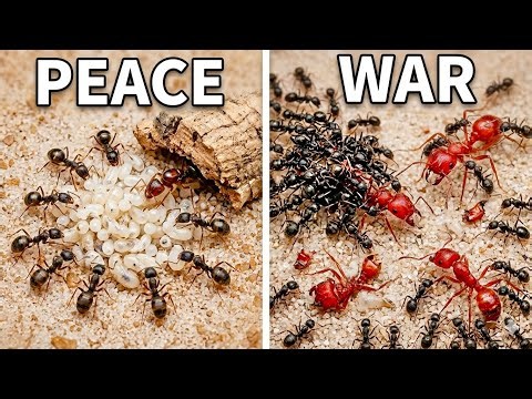 1000 Killer Ants vs My Escaped Ant Army | Accidental Colony War
