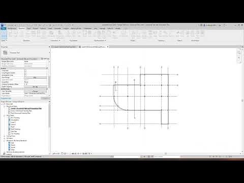 Revit Structure 2023 Foundations and footings