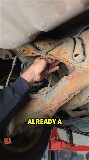 Don't wait for this to happen #automotive #automobile #mechanic #rustproofing