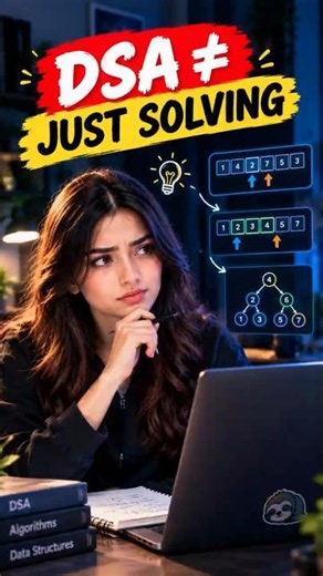 DSA ≠ Just Solving 🚨 | The 3-Step DSA Method That Actually Works #leetcode #dsa