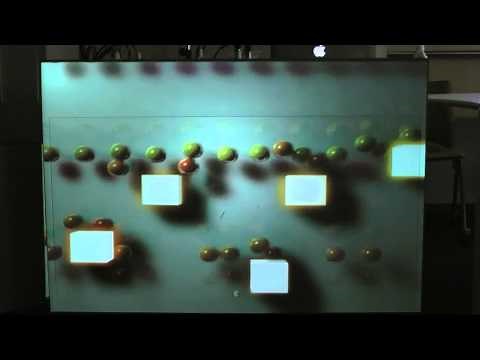 プロジェクションマッピング作品 「cube」