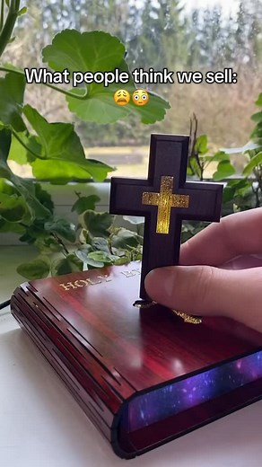 43 reactions | Comment “FAITH” Use Code 444 For 50% off  #love #beautiful #gift #bible #God #Jesus #Christian | Levitating Cross | Facebook