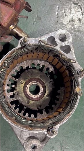 Disassemble the alternator