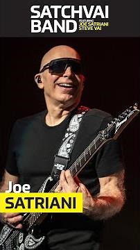 SATCHVAI Band Member Spotlight: Joe Satriani 🎸🔥 #SurfingWithTheHydraTour