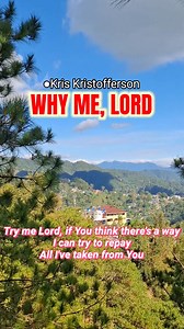 102K views · 2.1K reactions | WHY ME, LORD by Kris Kristofferson (Live Acoustic Cut) #elexirmusic #selinajoycee | Selina & Elexir - Gospel, Worship & Inspirational Songs | Facebook