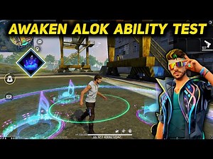 Elite Alok Ability | Free Fire Awaken Alok Ability Test And Gameplay.