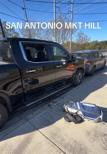 IT HAPPENED AGAIN!! And my poor neighbor man… #sanantonio #ghetto #robbery #theft #car