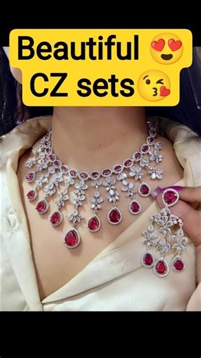 # beautiful CZ sets 🫶 #trending #jewellery