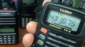 使用日本八重洲VX-6R接收HAM通联