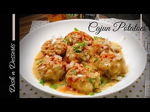 Tasty Cajun Potato _ Cajun Spiced Potatoes _ Dish n Desserts